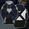 Kingdom Hearts 3 Aqua Cosplay Hoodie