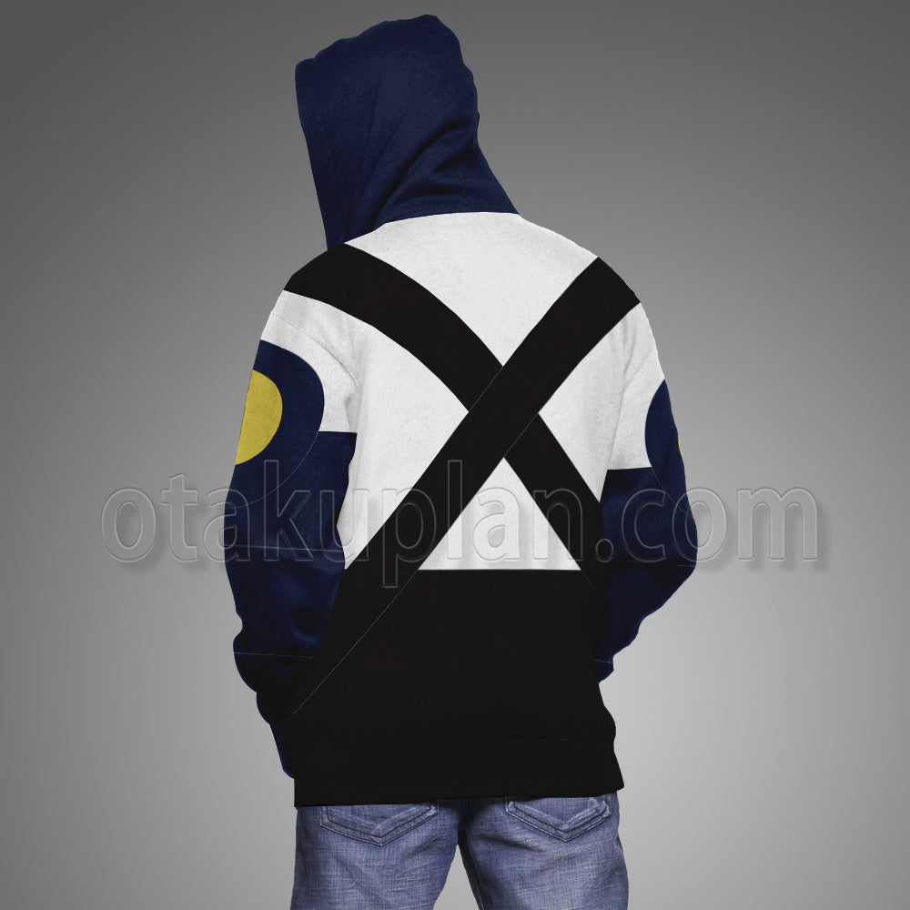 Kingdom Hearts 3 Aqua Cosplay Hoodie