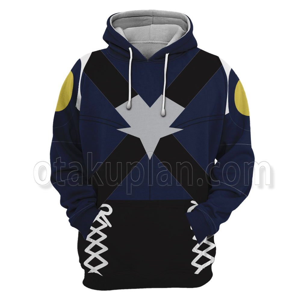 Kingdom Hearts 3 Aqua Cosplay Hoodie