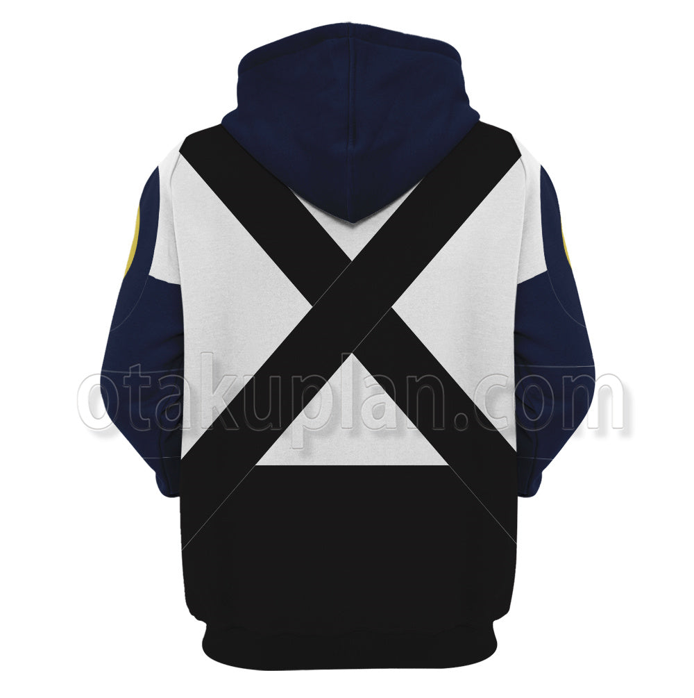 Kingdom Hearts 3 Aqua Cosplay Hoodie