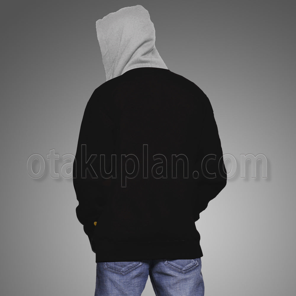 Kingdom Hearts 3 Pirate Sora Black Cosplay Hoodie