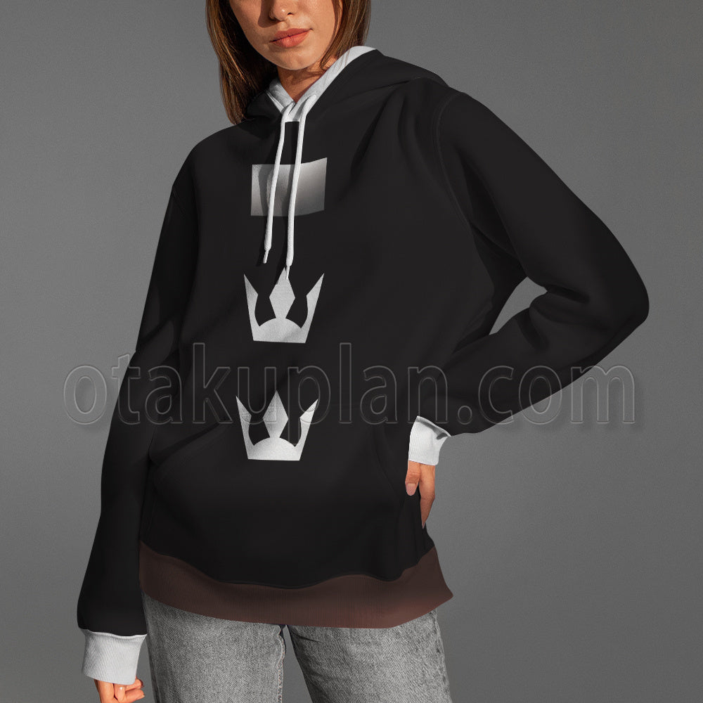 Kingdom Hearts Christmas Sora CT Valor Santa Form Cosplay Hoodie