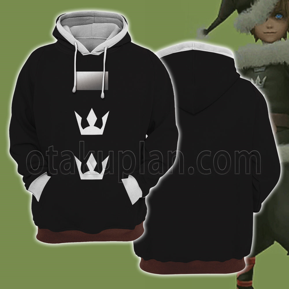 Kingdom Hearts Christmas Sora CT Valor Santa Form Cosplay Hoodie