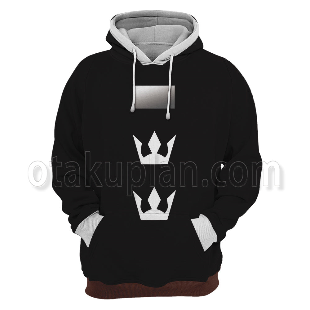 Kingdom Hearts Christmas Sora CT Valor Santa Form Cosplay Hoodie
