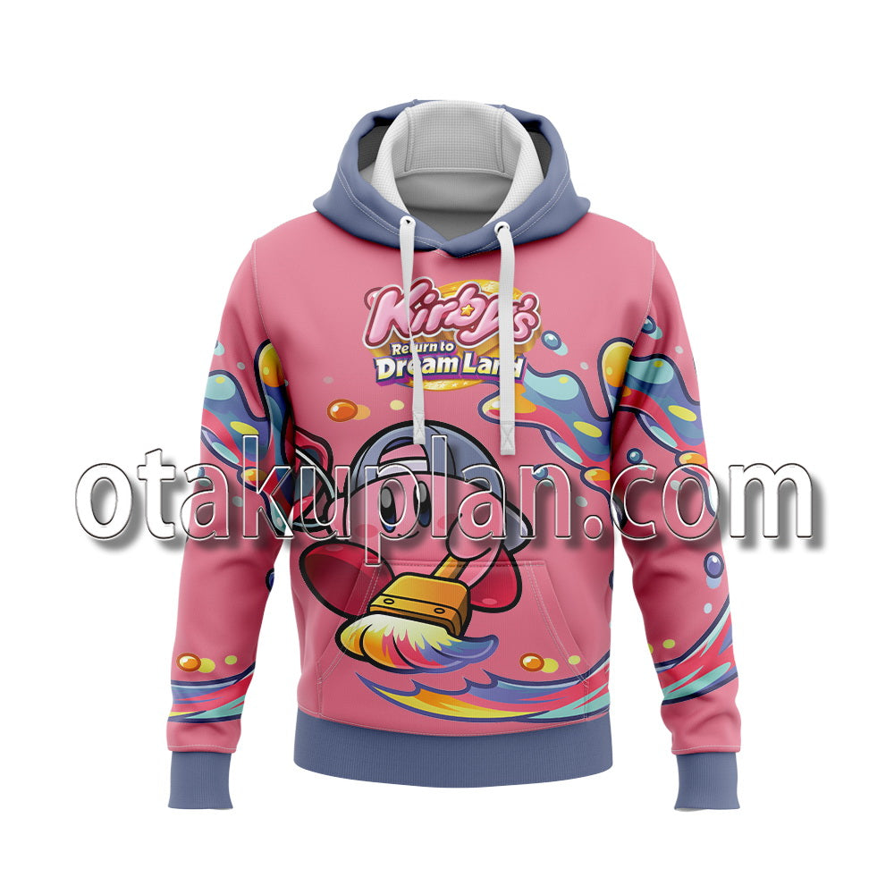 Kirby Star Wallpaper Hoodie