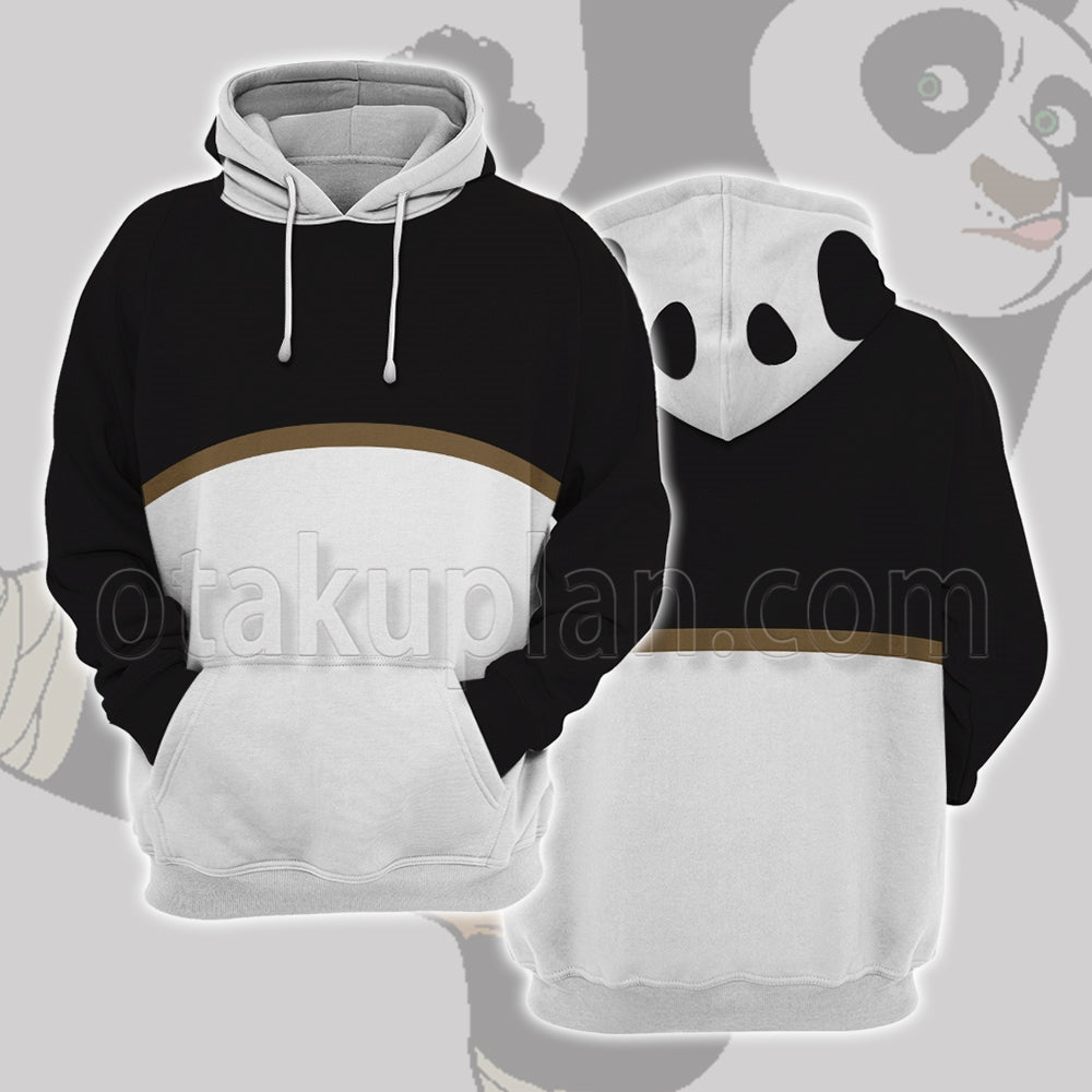 Kung Fu Panda Po Panda Cosplay Hoodie