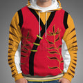 Kung Fu Panda Tigress Sleeveless Cosplay Hoodie