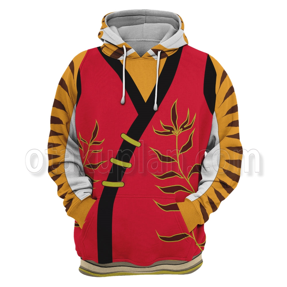 Kung Fu Panda Tigress Sleeveless Cosplay Hoodie