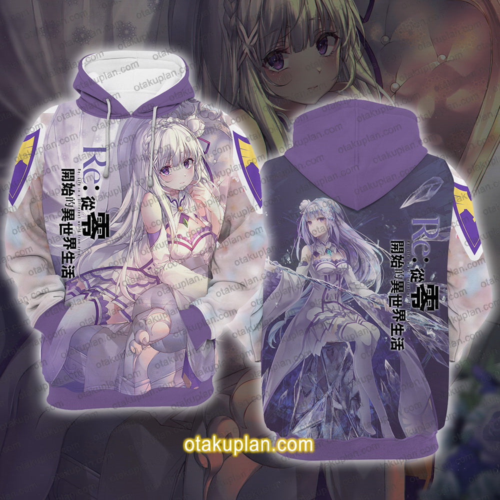 Life In A Different World From Scratch Emilia Hoodie