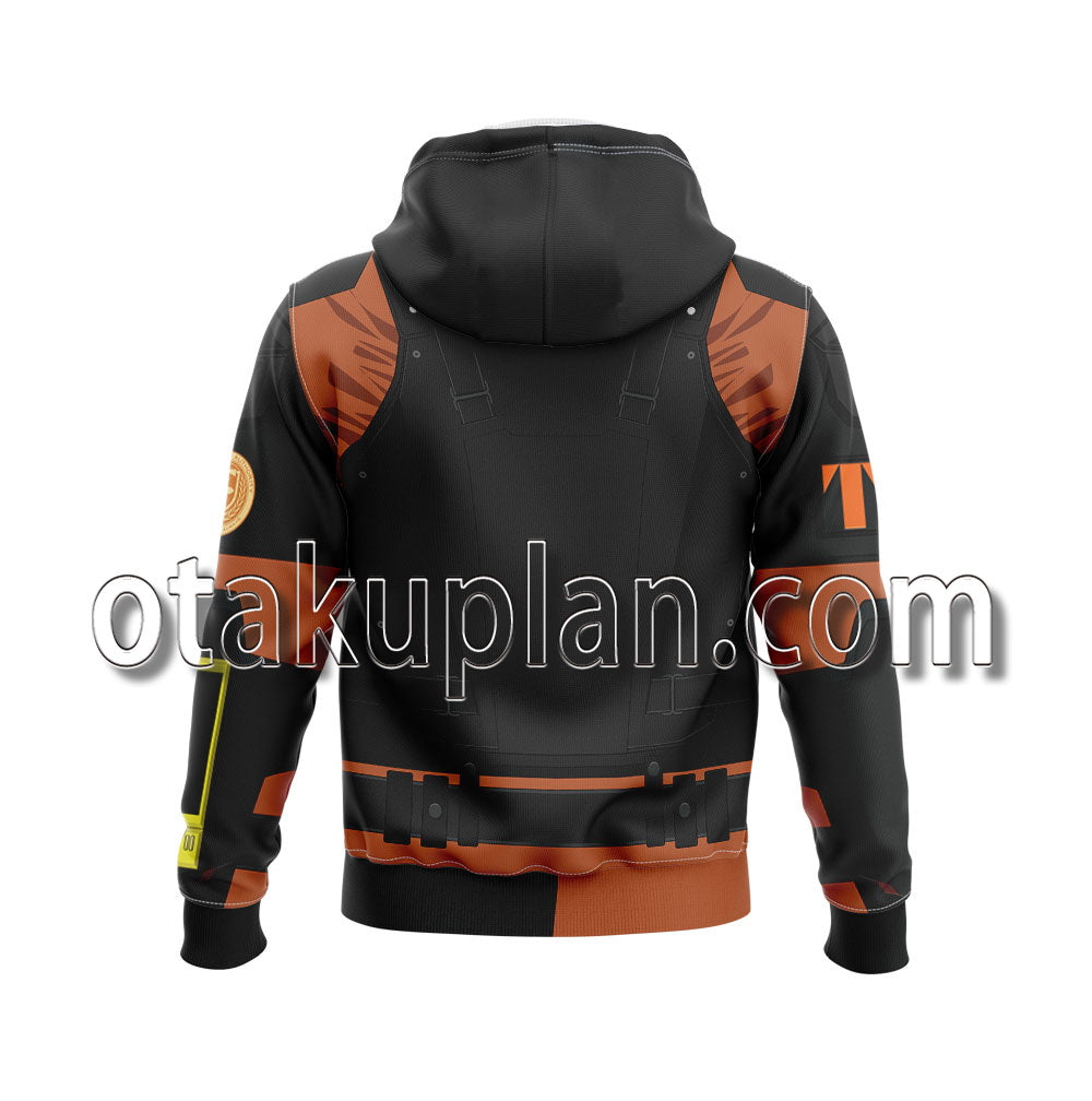 Loki Hunter Female Uniform Cosplay Hoodie