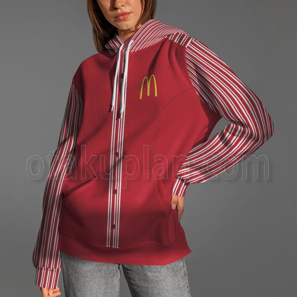 Loki Season 2 Classic Mcdonald Uniform Cosplay Hoodie