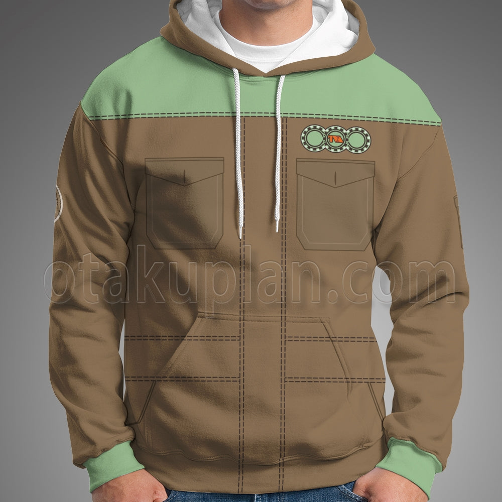 Loki Season 2 OB Maintenance Department Uniform Cosplay Hoodie