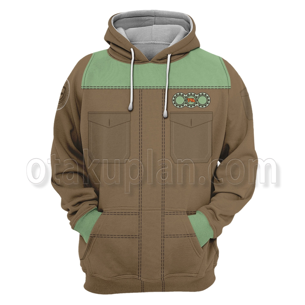 Loki Season 2 OB Maintenance Department Uniform Cosplay Hoodie