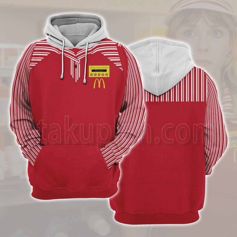 Loki Season 2 Sylvie Classic Mcdonald Uniform Cosplay Hoodie