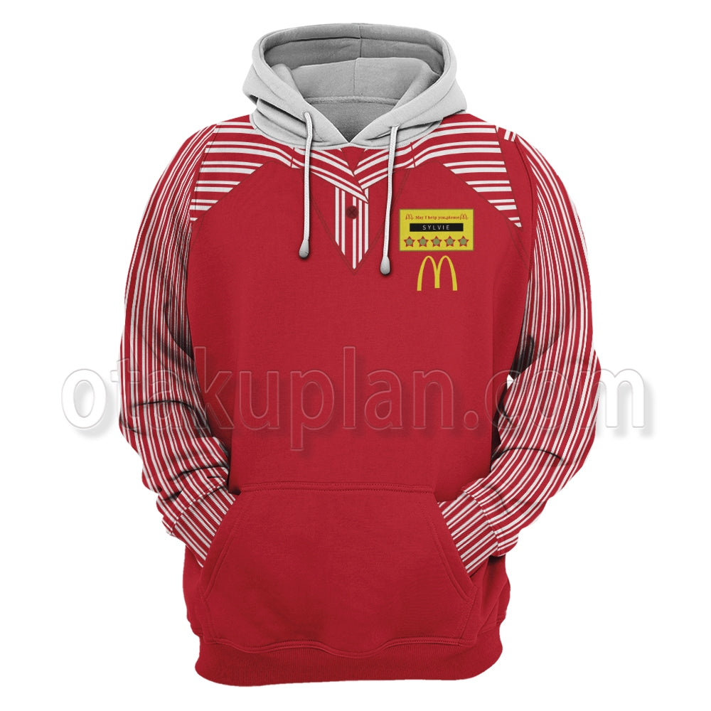 Loki Season 2 Sylvie Classic Mcdonald Uniform Cosplay Hoodie