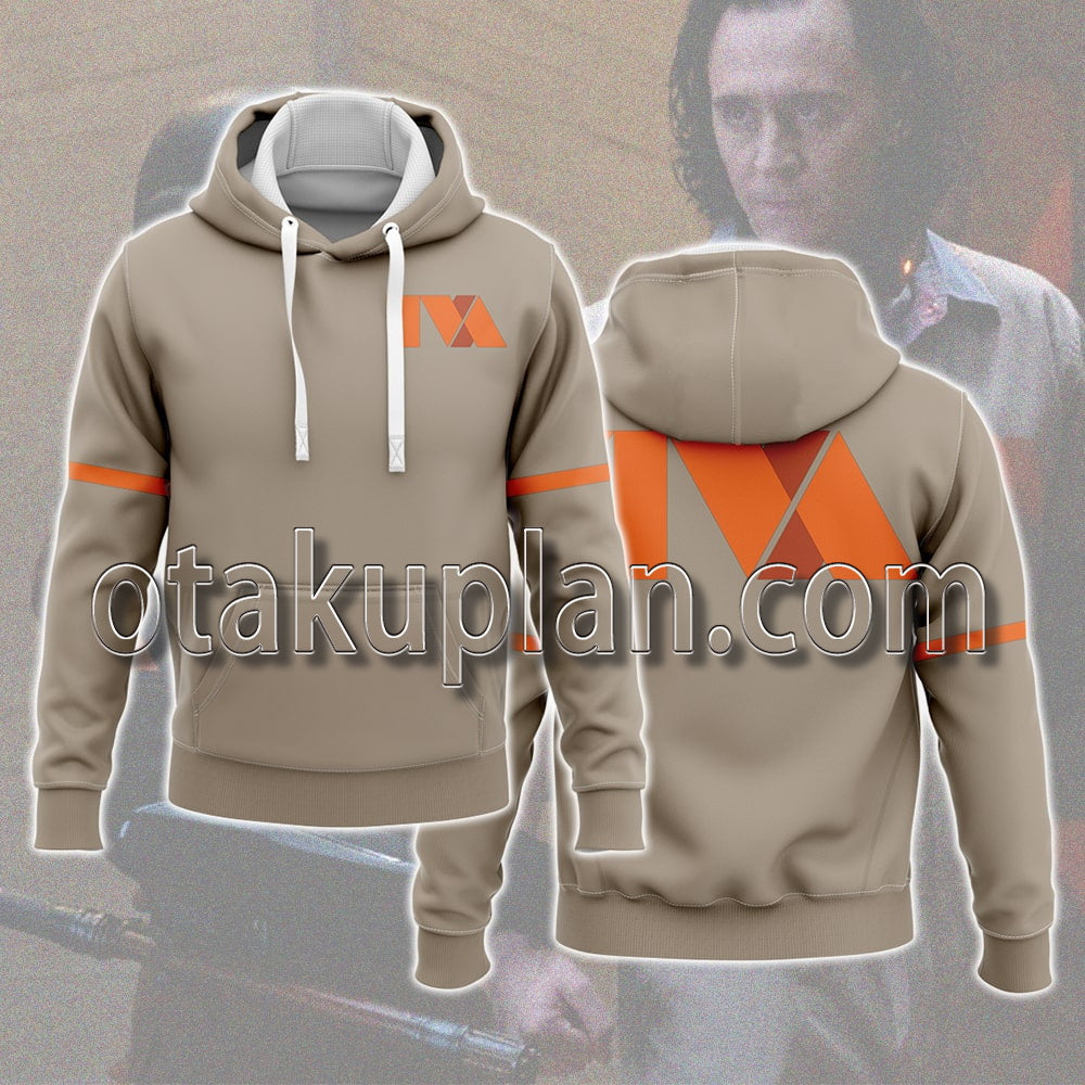 Loki TVA Prison uniform Cosplay Hoodie