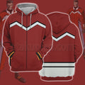 Macross Plus Bowman Guld Goa Red Cosplay Hoodie