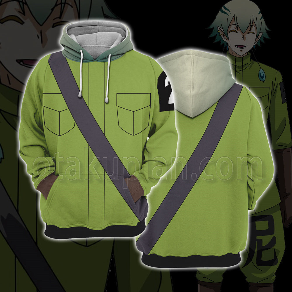 Mairimashita Iruma Kun Ichiro Androalphus Cosplay Hoodie
