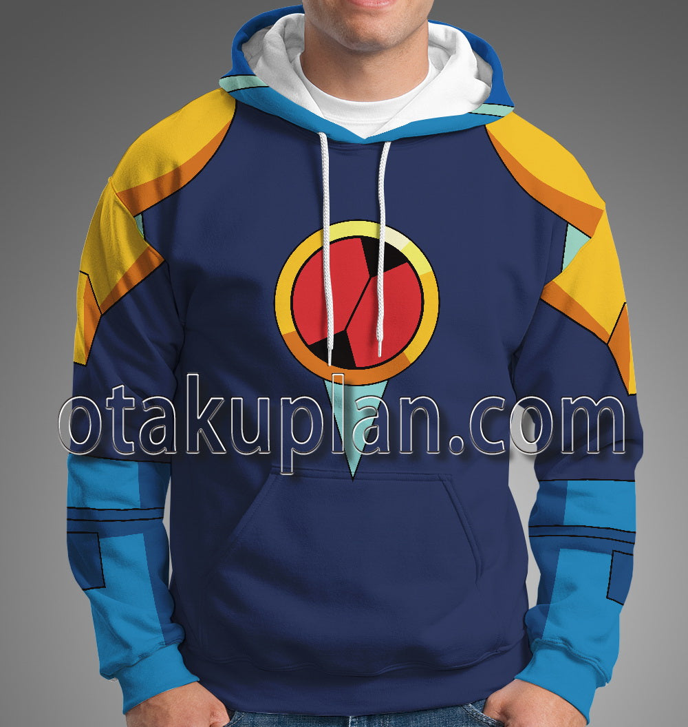 Mega Man EXE Cosplay Hoodie