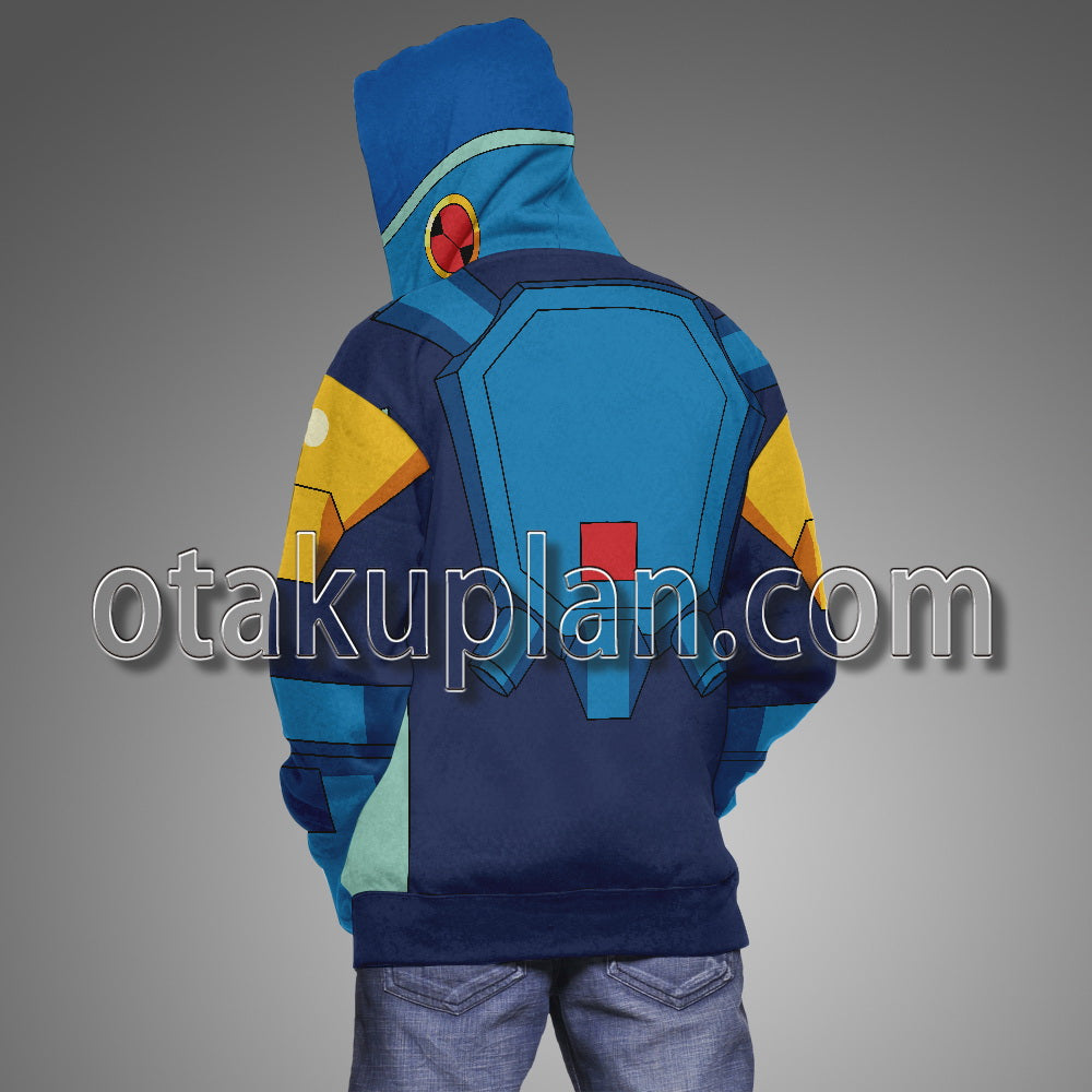 Mega Man EXE Cosplay Hoodie
