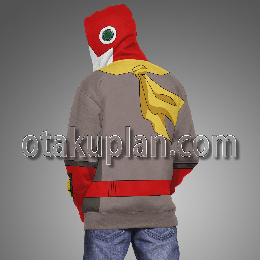 Mega Man Proto Man Cosplay Hoodie
