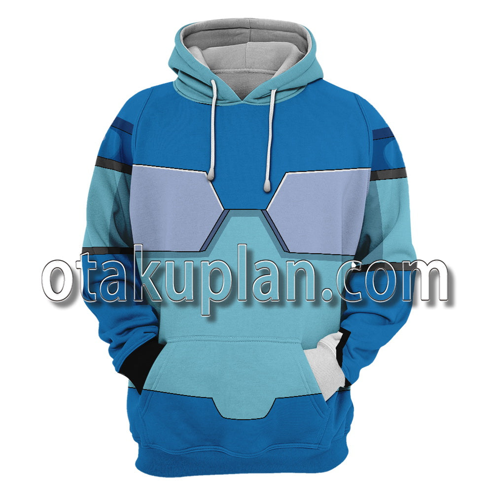 Mega Man X Cosplay Hoodie
