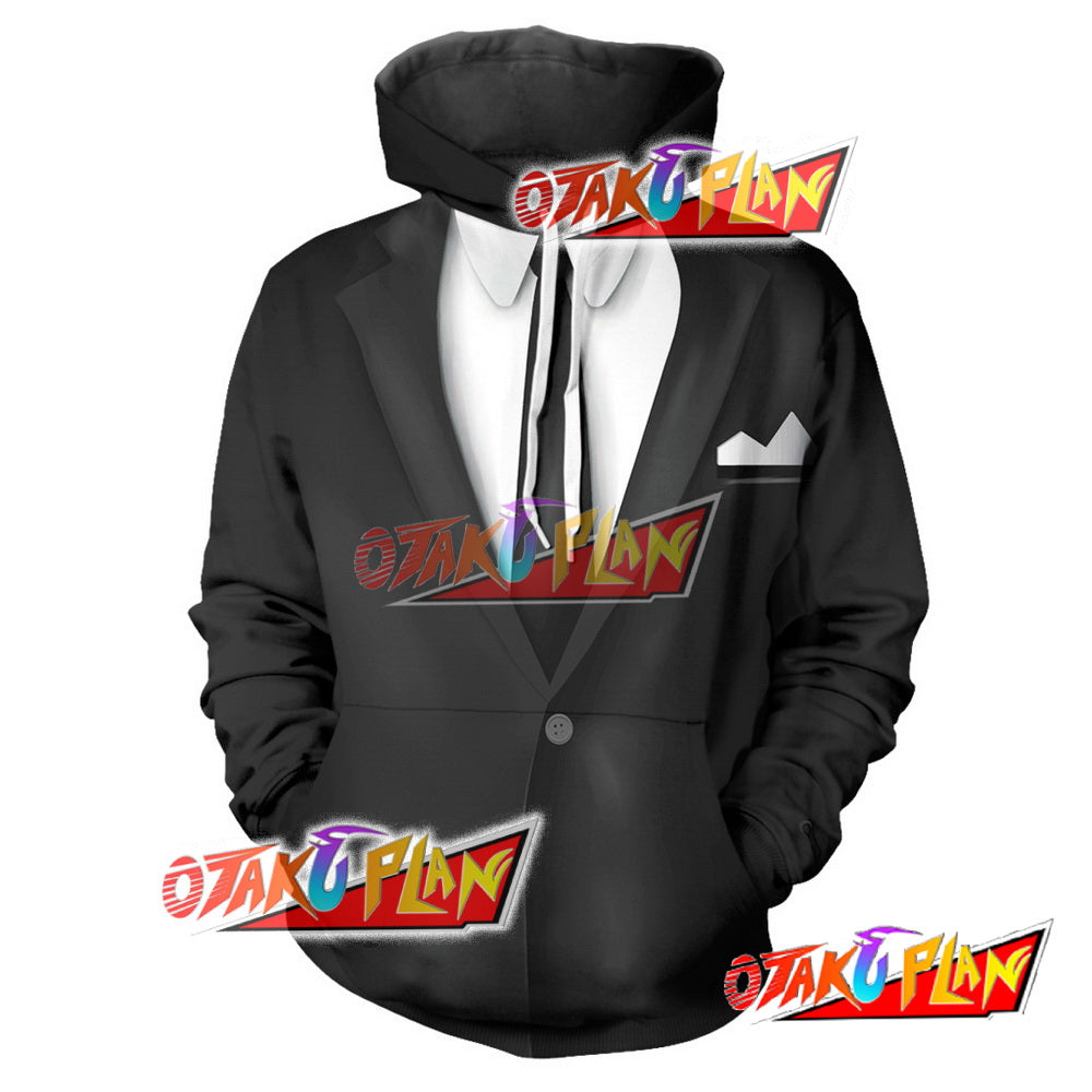Men in Black Suit Unisex Pullover Hoodie