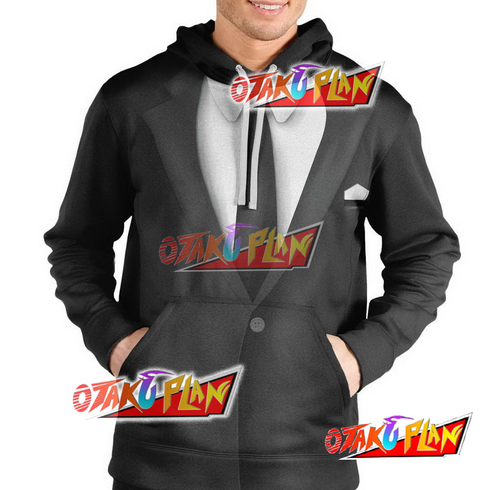 Men in Black Suit Unisex Pullover Hoodie