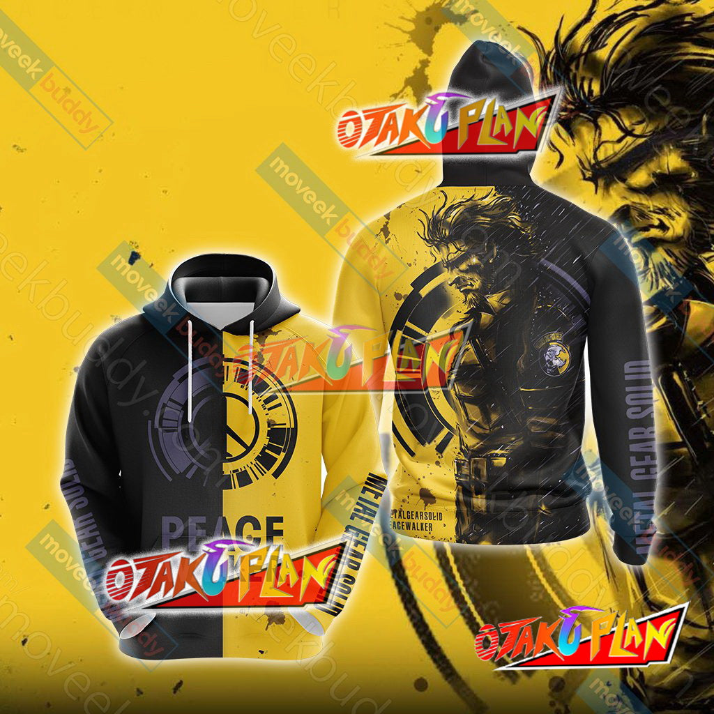 Metal Gear Solid Peace Walker Unisex 3D Hoodie
