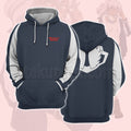 Metallic Rouge Naomi Ortmann Coat Cosplay Hoodie