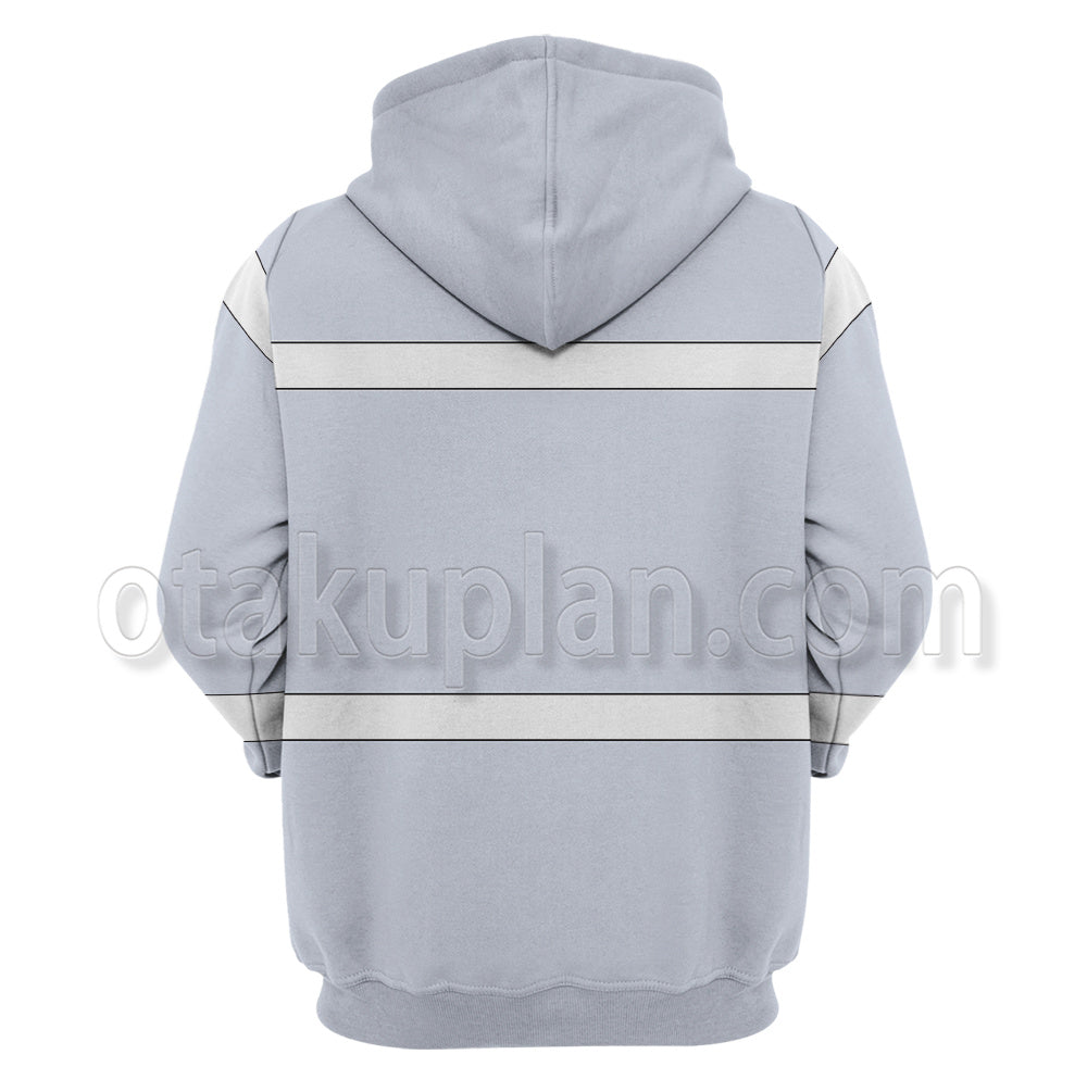 Mf Ghost Katagiri Kanata White Line Cosplay Hoodie