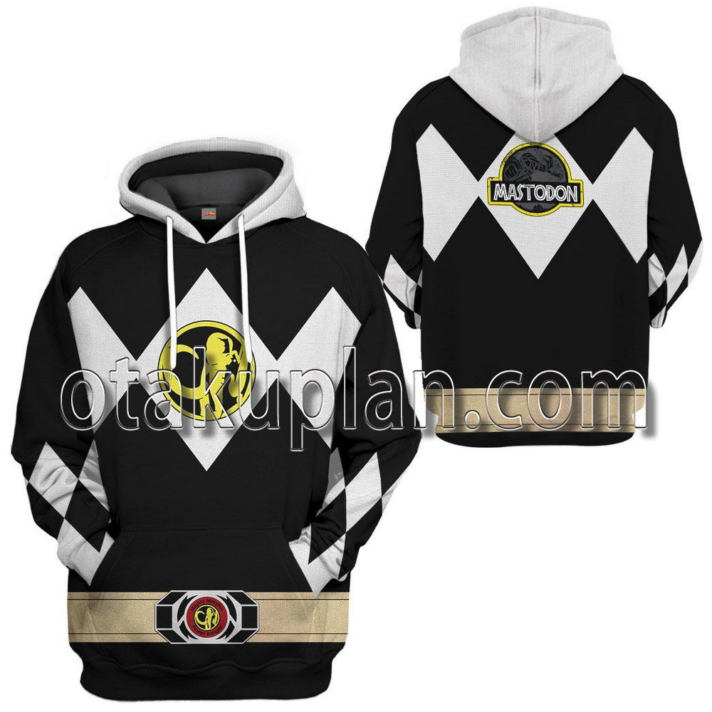 Mighty Morphin Power Ranger Black T-Shirt / Hoodie