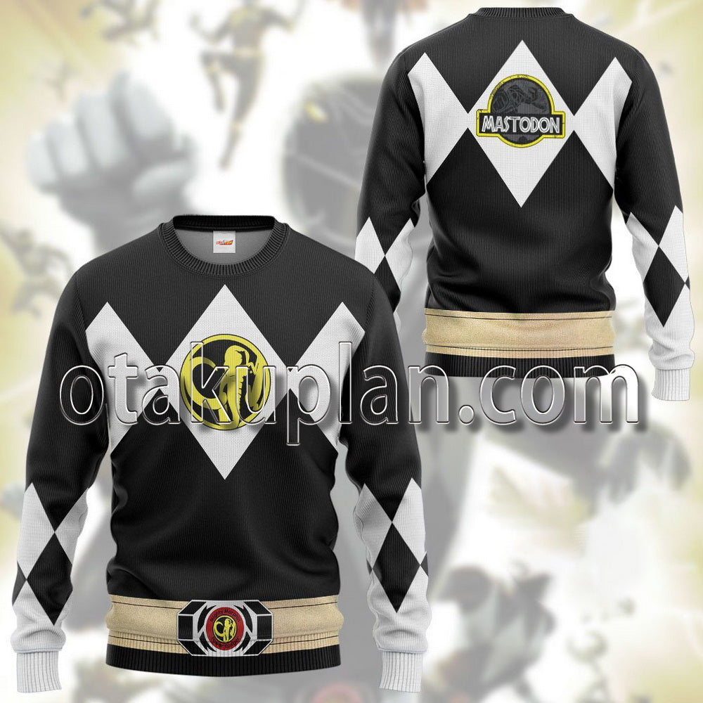 Mighty Morphin Power Ranger Black T-Shirt / Hoodie