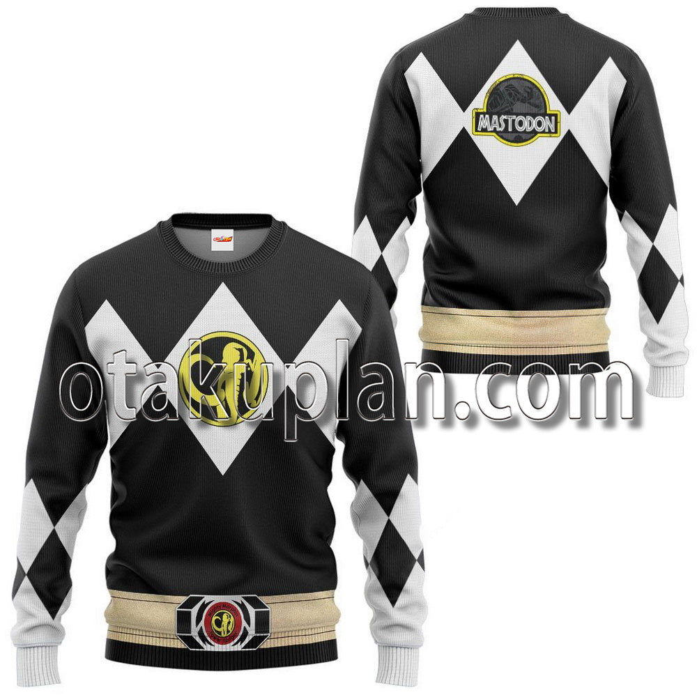Mighty Morphin Power Ranger Black T-Shirt / Hoodie