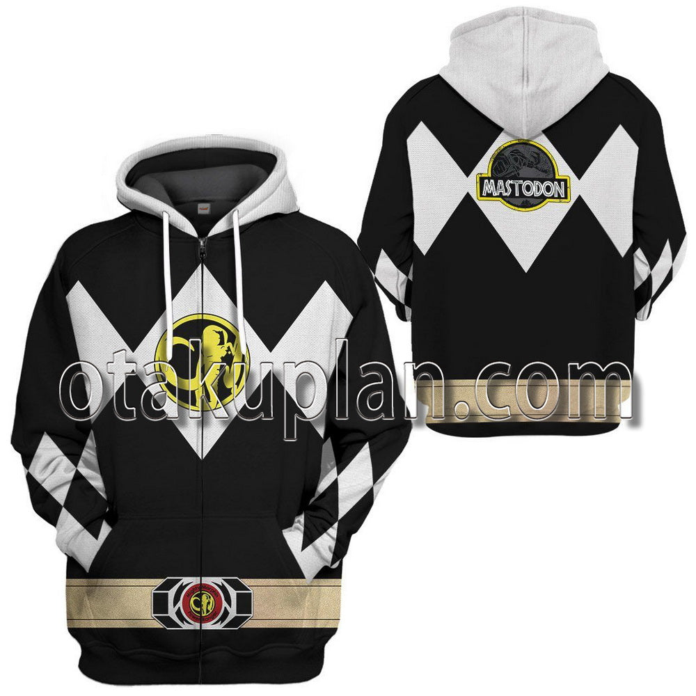 Mighty Morphin Power Ranger Black T-Shirt / Hoodie