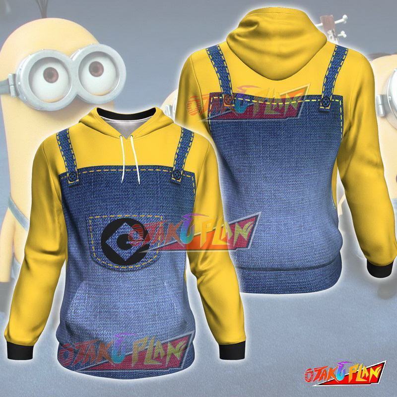 Minions All Over Print Pullover Hoodie