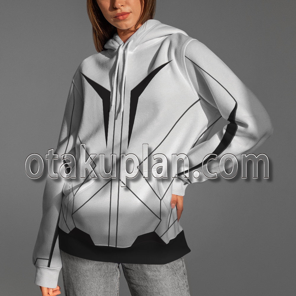 Monica Rambeau Spectrum SWORD White Jacket Cosplay Hoodie