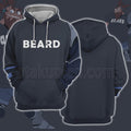 Monkey Wrench Bulldog Browns Blue Cosplay Hoodie