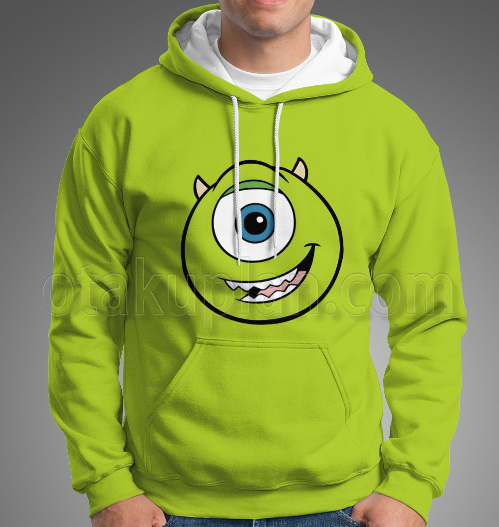 Monsters University Mike Wazowski Cosplay Hoodie