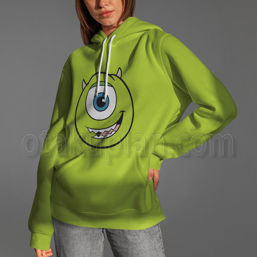 Monsters University Mike Wazowski Cosplay Hoodie