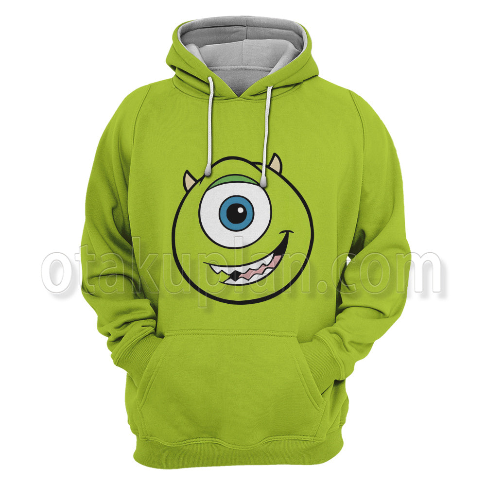 Monsters University Mike Wazowski Cosplay Hoodie