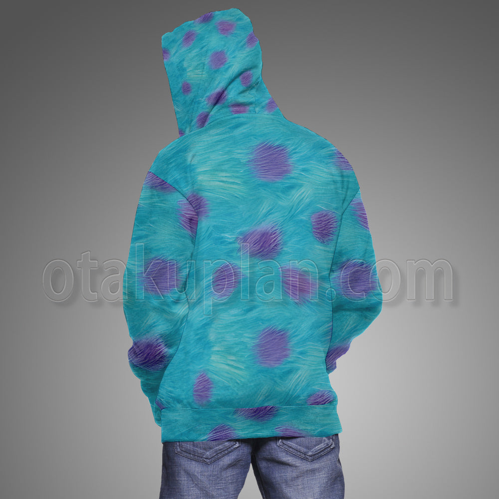 Monsters University Sulley Cosplay Hoodie