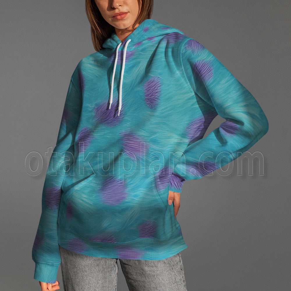 Monsters University Sulley Cosplay Hoodie