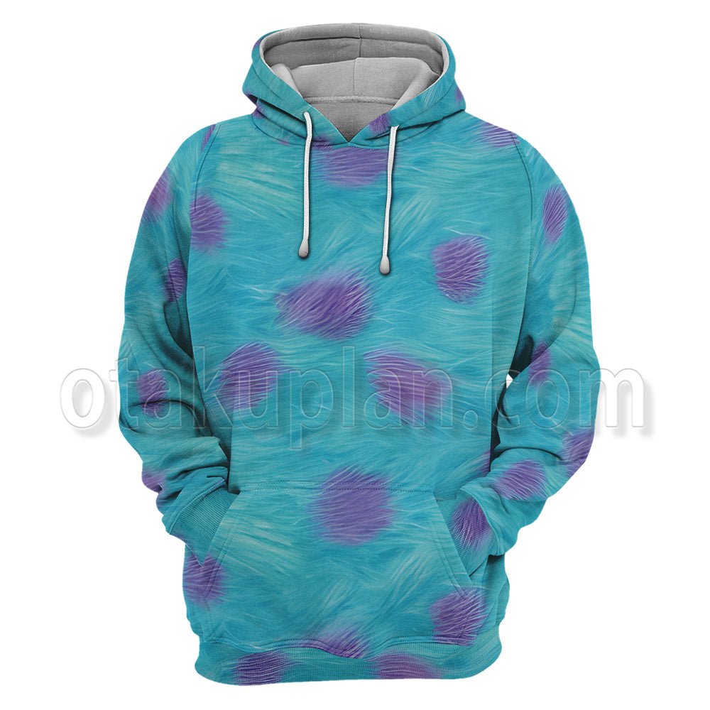 Monsters University Sulley Cosplay Hoodie