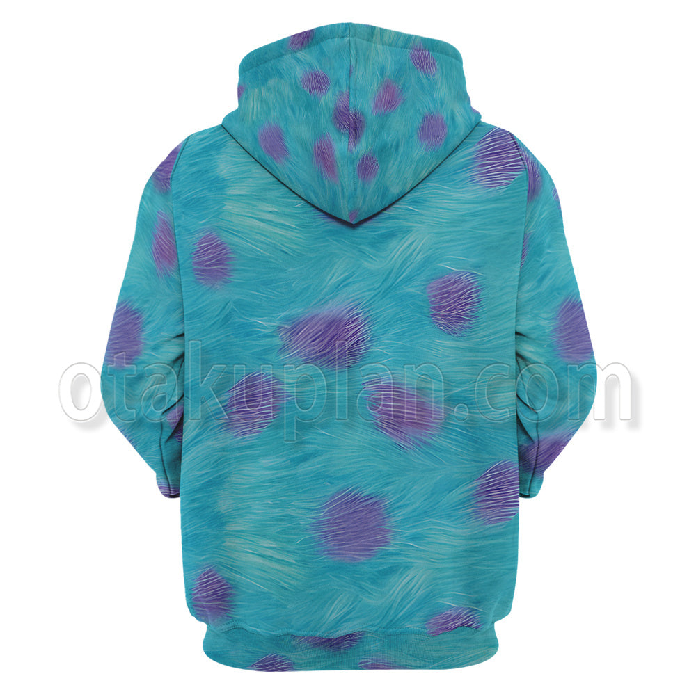 Monsters University Sulley Cosplay Hoodie