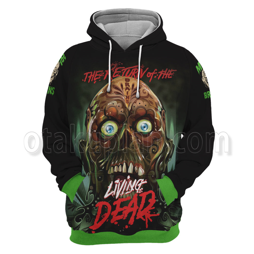 More Brains A Return To The Living Dead Hoodie