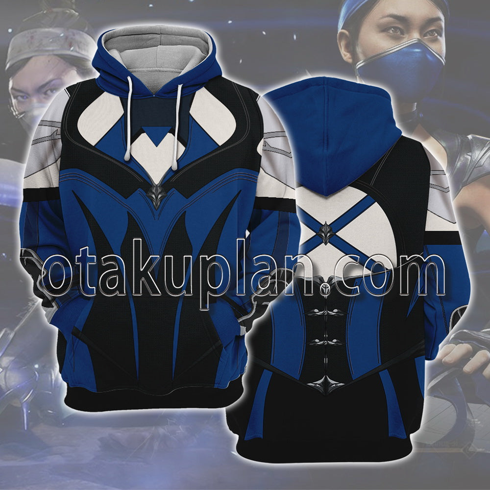 Mortal Kombat Kitana Cosplay Hoodie