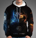 Mortal Kombat Sub Zero And Scorpion Hoodie