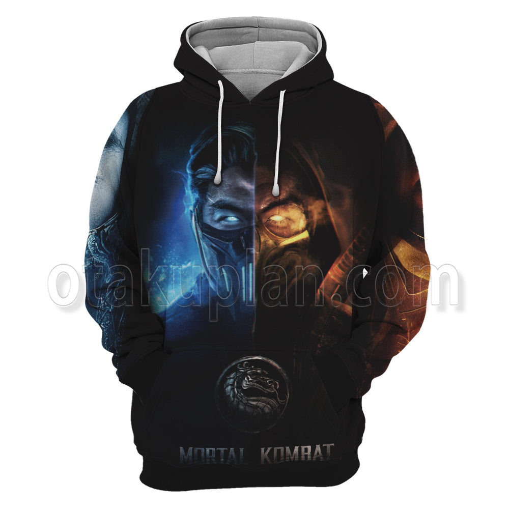 Mortal Kombat Sub Zero And Scorpion Hoodie