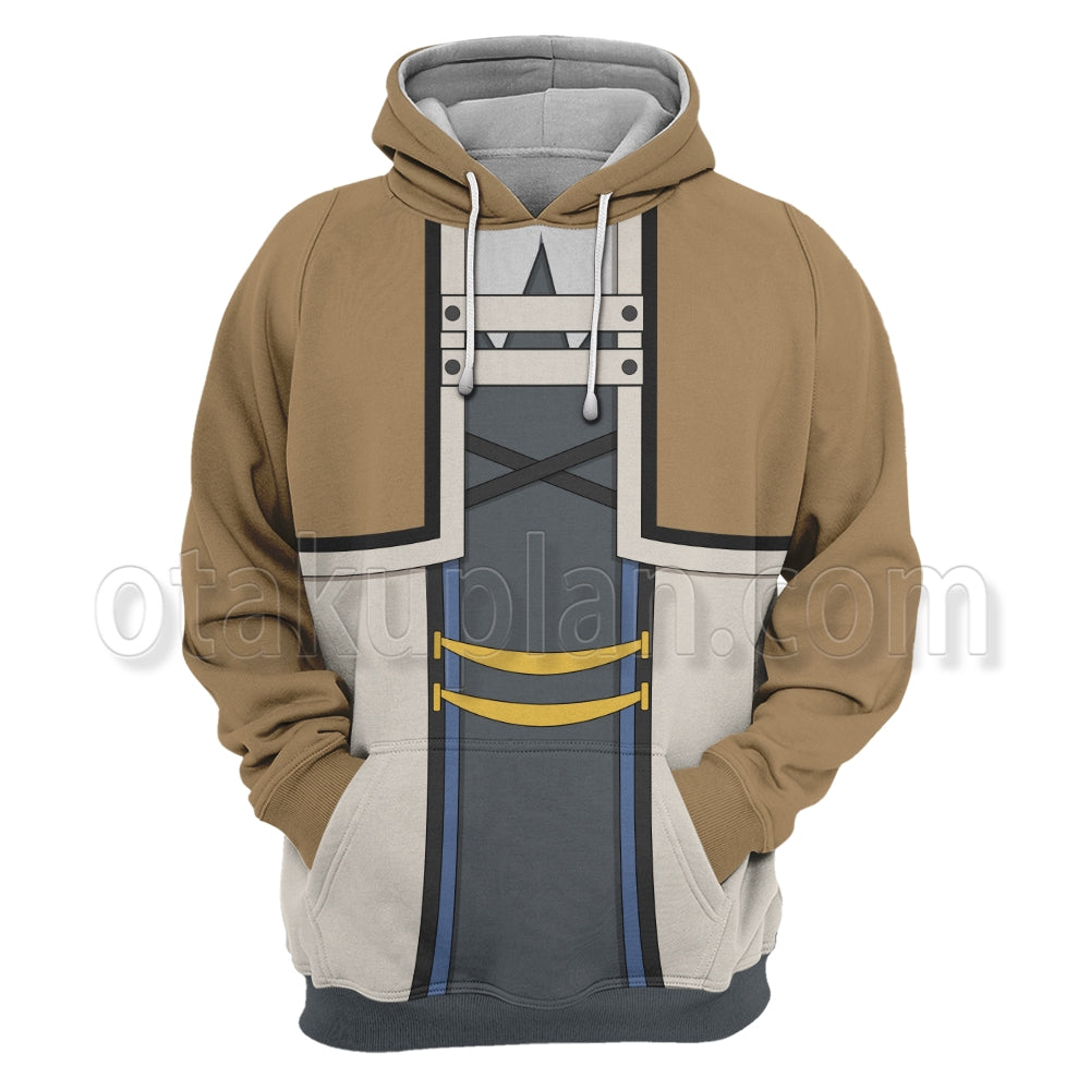 Mushoku Tensei Isekai Ittara Honki Dasu Migurdia Roxy uniform Cosplay Hoodie